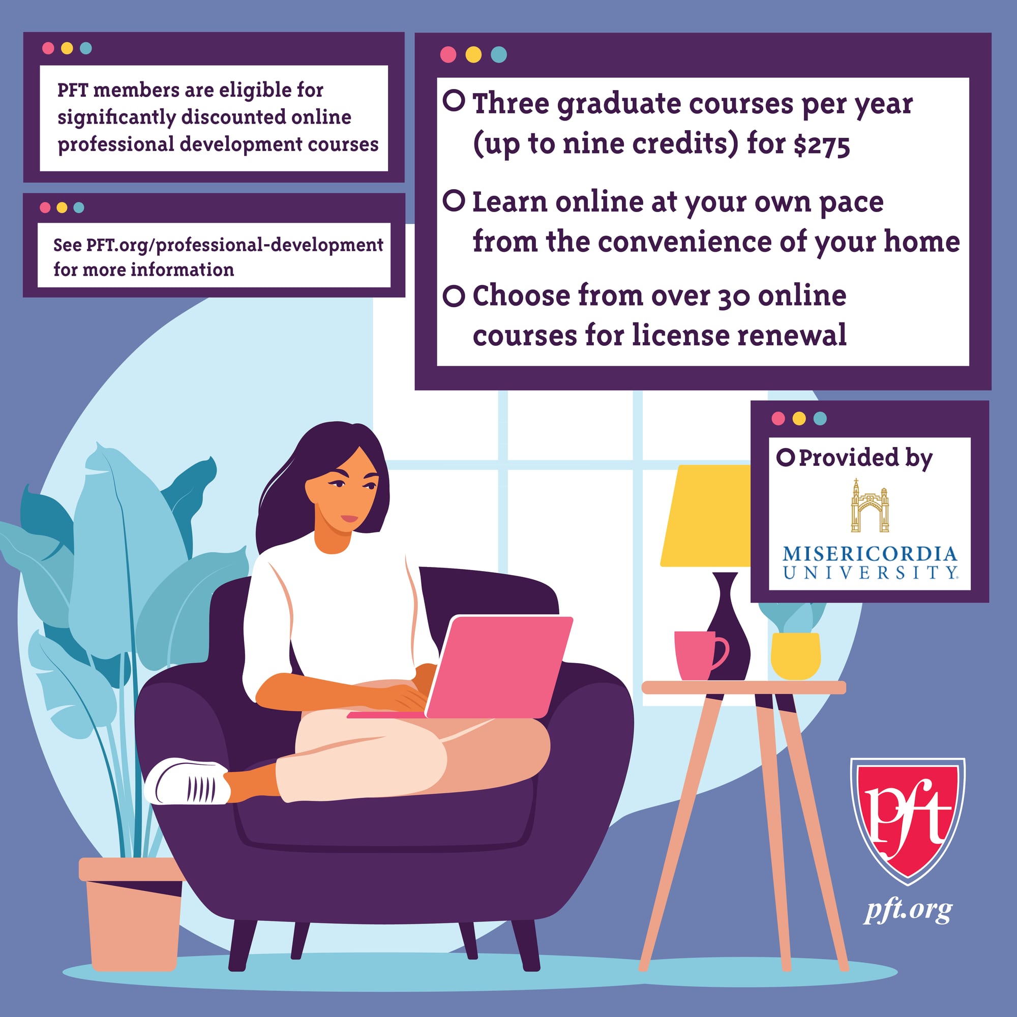 Discounted online PD courses from Misericordia